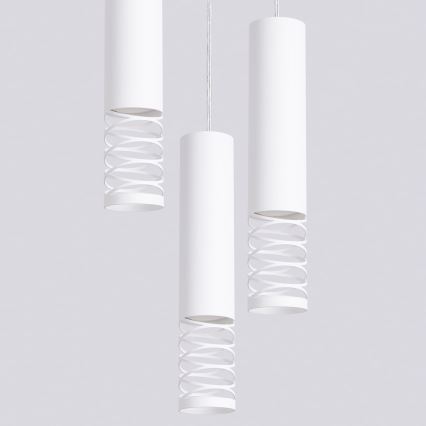 Подвесная люстра LAMI 3xGU10/10W/230V белый