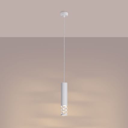 Підвісна люстра LIRO 1xGU10/10W/230V білий
