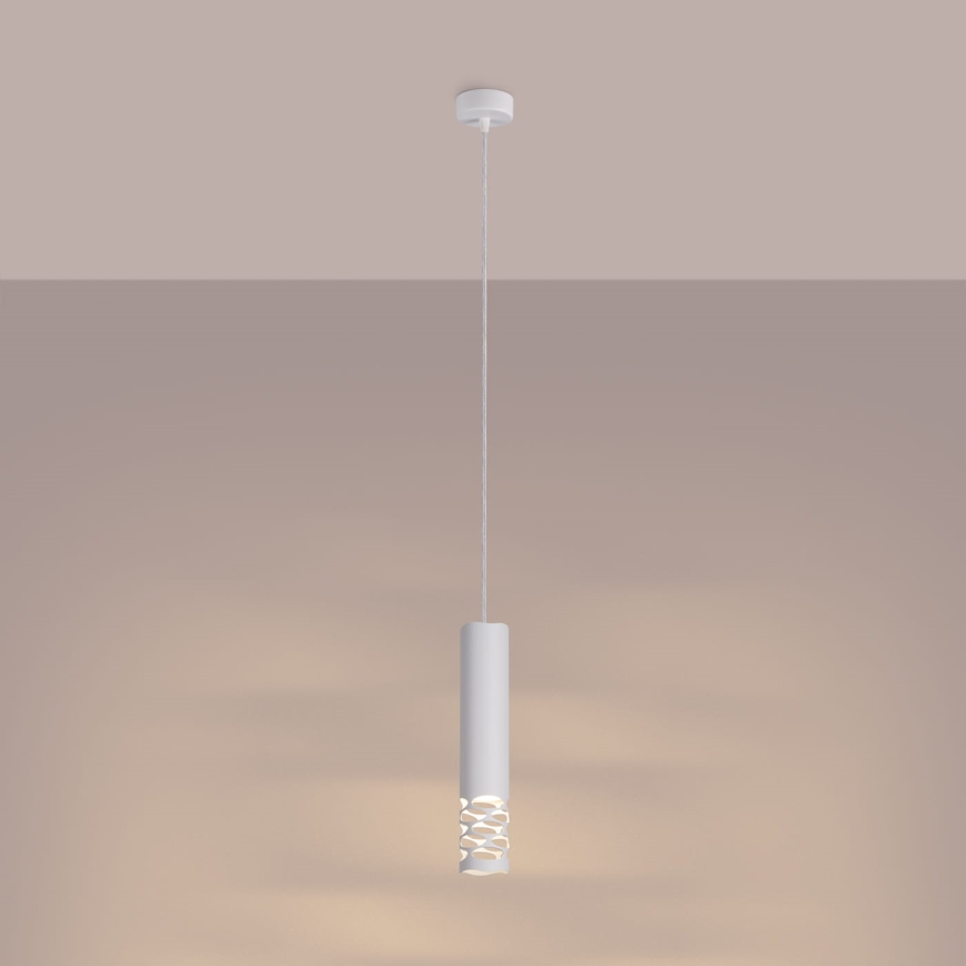 Підвісна люстра LIRO 1xGU10/10W/230V білий