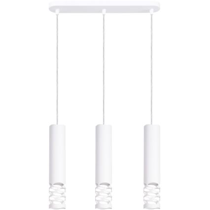 Подвесная люстра LIRO 3xGU10/10W/230V белый