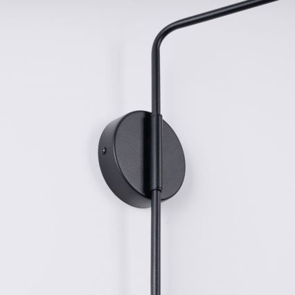 Настенная лампа NOX 1xE14/10W/230V черный