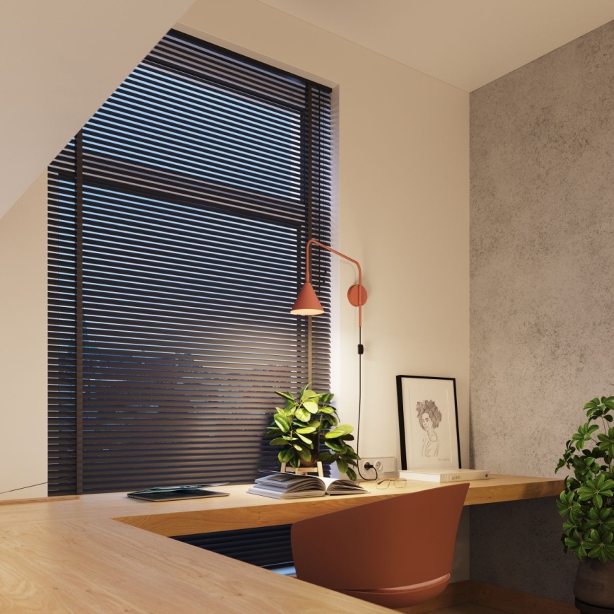 Настінна лампа NOX 1xE14/10W/230V помаранчевий