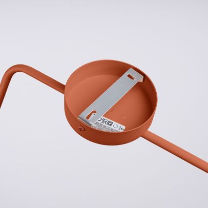 Настінна лампа NOX 1xE14/10W/230V помаранчевий