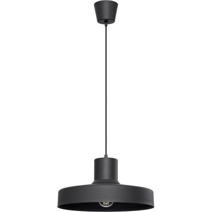 Подвесная люстра BILO 1xE27/15W/230V диаметр 35 см черный