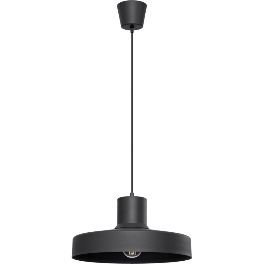 Подвесная люстра BILO 1xE27/15W/230V диаметр 35 см черный