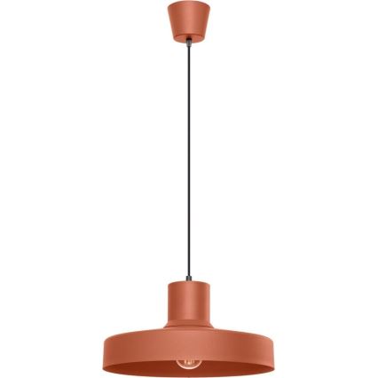 Підвісна люстра BILO 1xE27/15W/230V діаметр 35 см помаранчевий