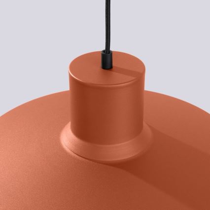 Підвісна люстра BILO 1xE27/15W/230V діаметр 35 см помаранчевий