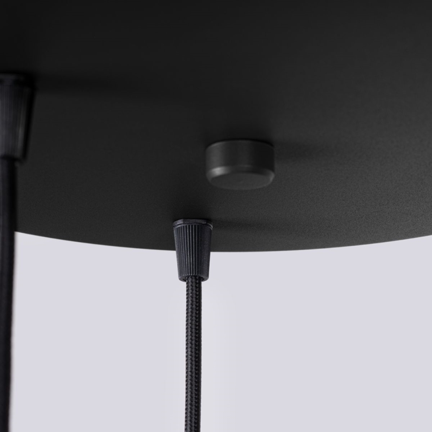 Підвісна люстра HALO 3xG9/8W/230V діаметр 25 см чорний