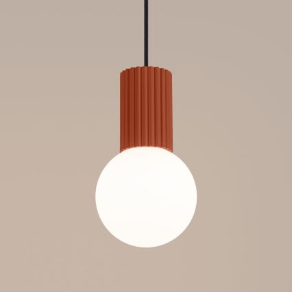 Підвісна люстра HALO 1xG9/8W/230V діаметр 12 см помаранчевий