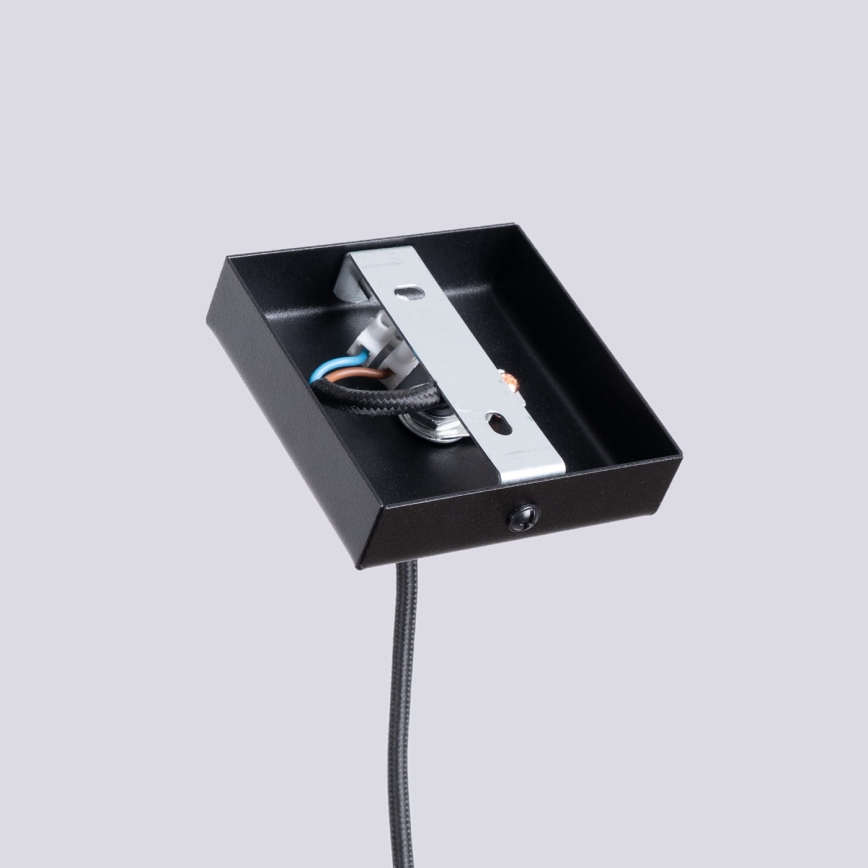 Подвесная люстра CARO 1xE27/15W/230V бук