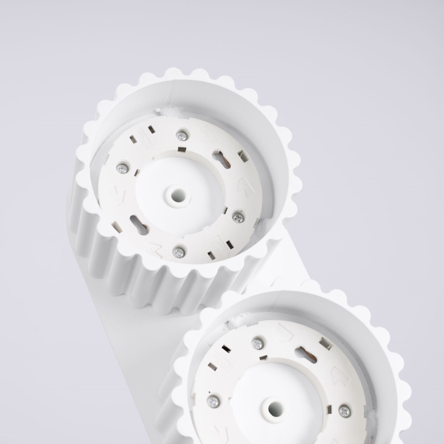 Точковий світильник AURA 2xGX53/10 Вт/230 В білий