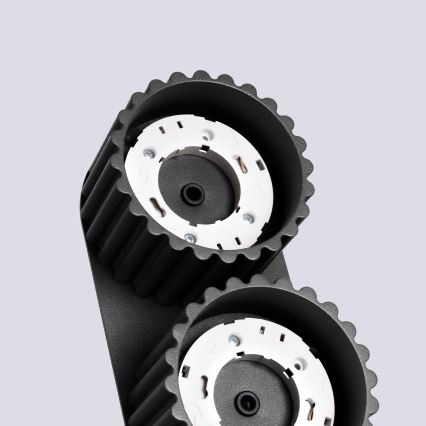 Точечный светильник AURA 2xGX53/10W/230V черный