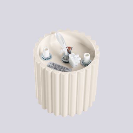 Точечный светильник AURA 1xGU10/10W/230V 10 см кремовый