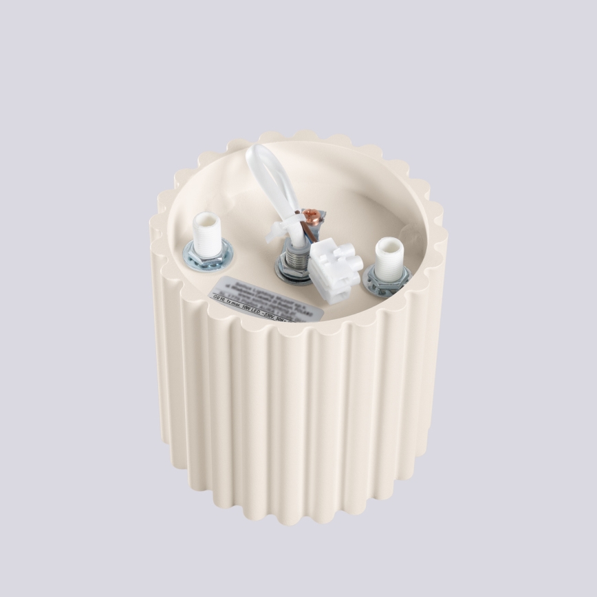 Точечный светильник AURA 1xGU10/10W/230V 10 см кремовый