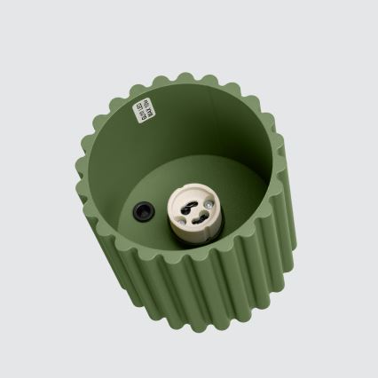 Точковий світильник AURA 1xGU10/10W/230V 10 cm зелений