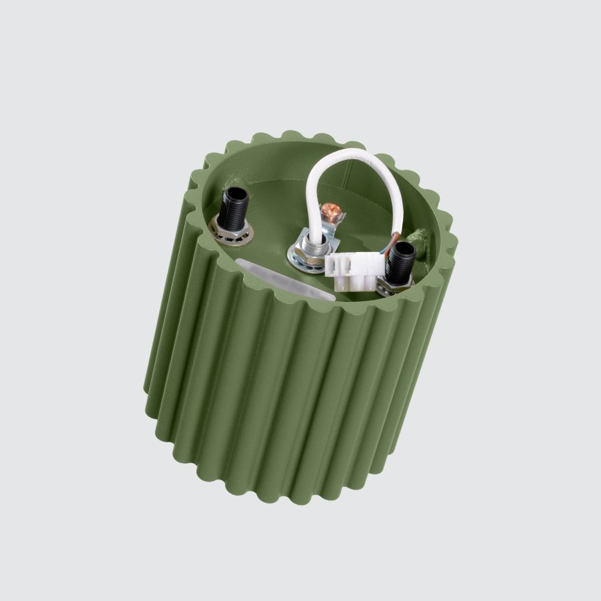Точковий світильник AURA 1xGU10/10W/230V 10 cm зелений