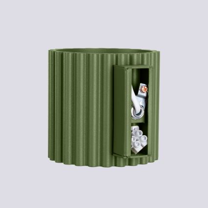 Настінний світильник AURA 1xG9/10W/230V зелений