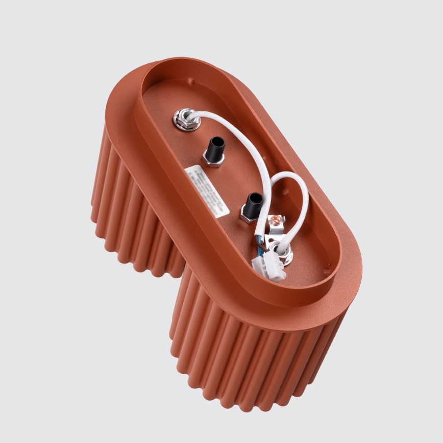 Точковий світильник AURA 2xGU10/10W/230V помаранчевий