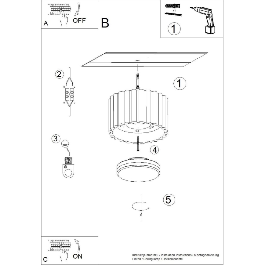 Точковий світильник AURA 1xGX53/10W/230V 6 см помаранчевий