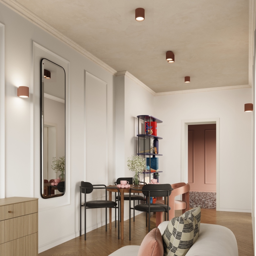 Настенный светильник AURA 1xG9/10W/230V коричневый