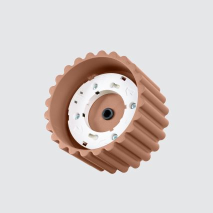 Точковий світильник AURA 1xGX53/10W/230V 6 см коричневий