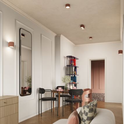 Точковий світильник AURA 2xGX53/10W/230V коричневий