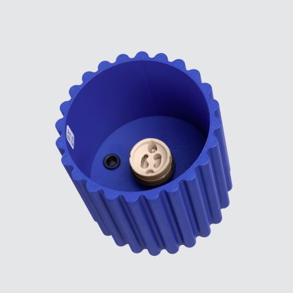 Точечный светильник AURA 1xGU10/10W/230V 10 cm синий