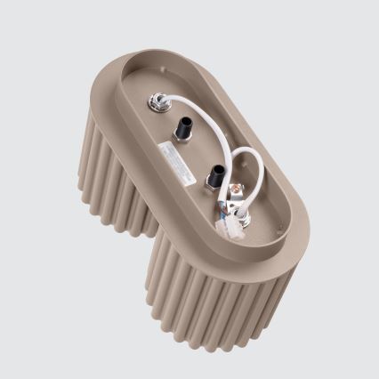 Точечный светильник AURA 2xGU10/10W/230V taupe