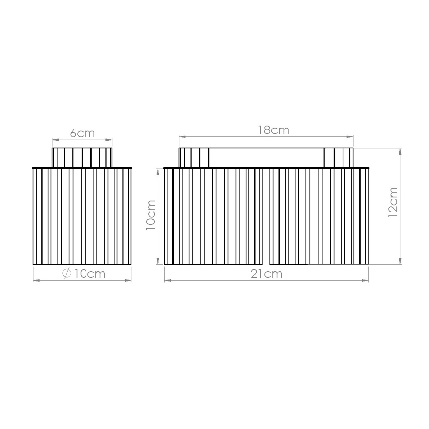 Точечный светильник AURA 2xGU10/10W/230V taupe
