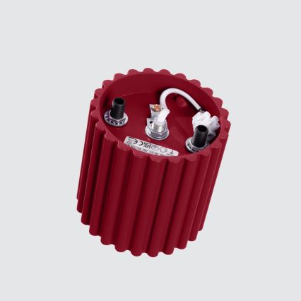 Точковий світильник AURA 1xGU10/10W/230V діаметр 10 см червоний