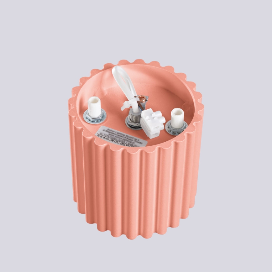 Точковий світильник AURA 1xGU10/10W/230V 10 см рожевий