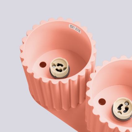 Точковий світильник AURA 2xGU10/10W/230V рожевий