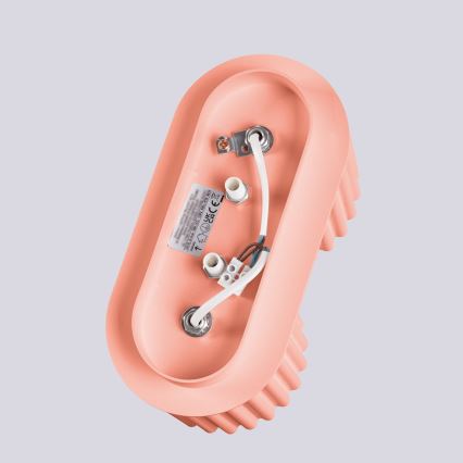 Точковий світильник AURA 2xGU10/10W/230V рожевий