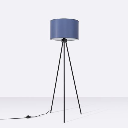 Підлогова лампа NEVIA 1xE27/15W/230V синя