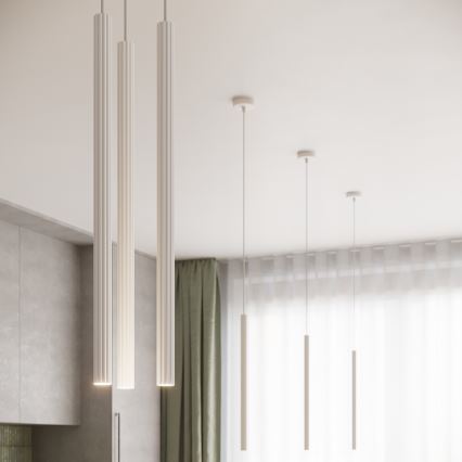 Підвісна люстра на тросі ARCHE 2xG9/8W/230V біла