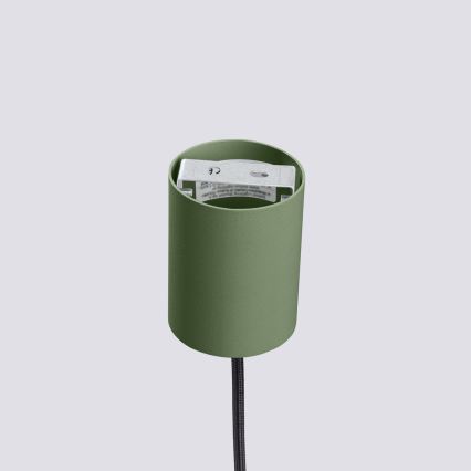 Люстра на тросі ESTRIA 1xE14/10W/230V діаметром 14 см зелена
