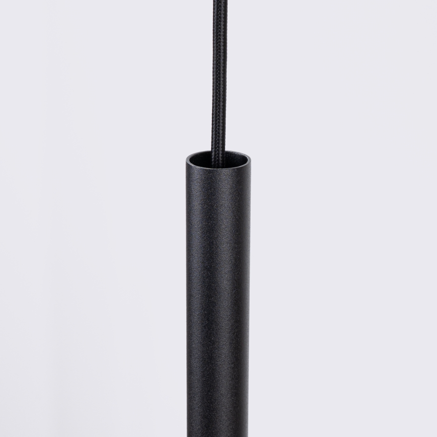 Люстра на тросе FELTRO 1xG9/8W/230V чёрная/кремовая
