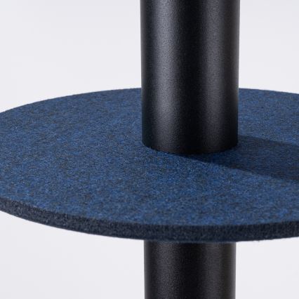 Люстра на тросе PELTA 1xGU10/10W/230V чёрная/синяя