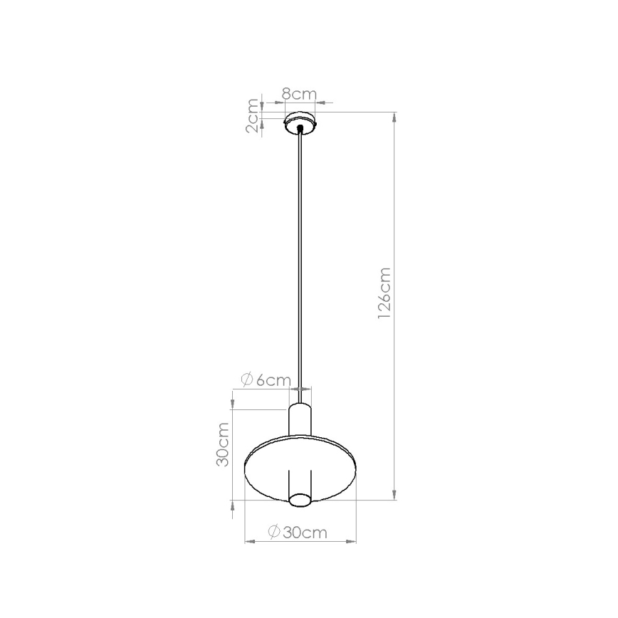 Люстра на тросе PELTA 1xGU10/10W/230V чёрная/синяя