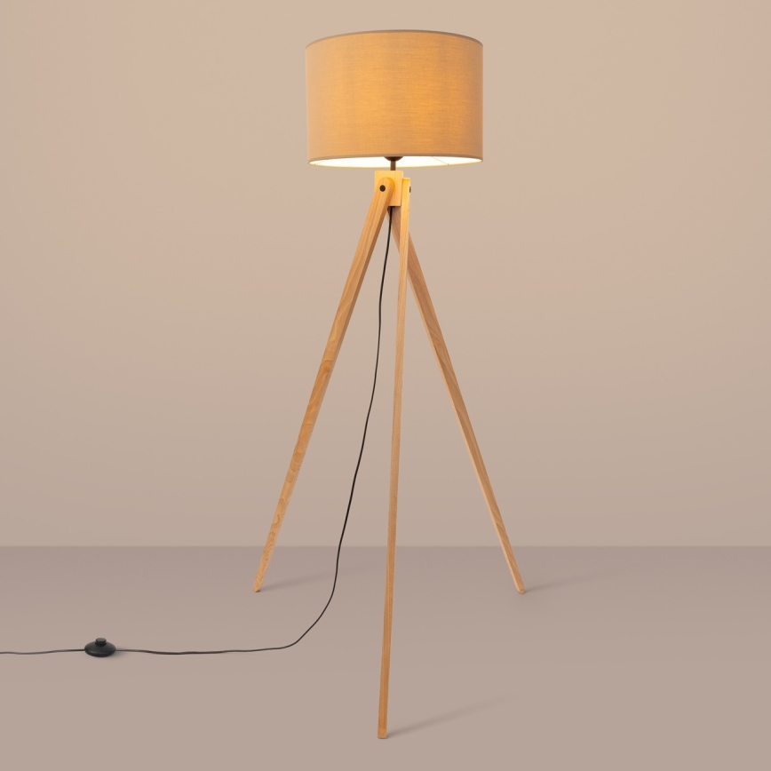 Підлогова лампа NATT 1xE27/15W/230V тауп