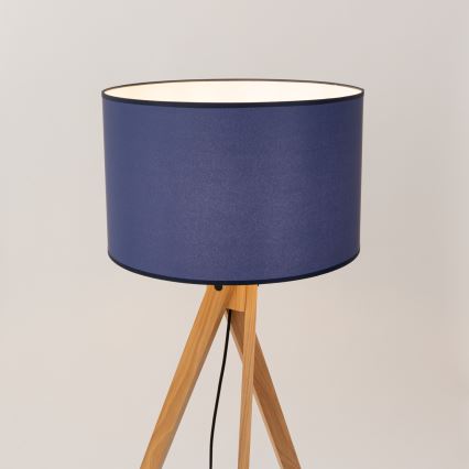 Підлогова лампа NATT 1xE27/15 Вт/230 В синя