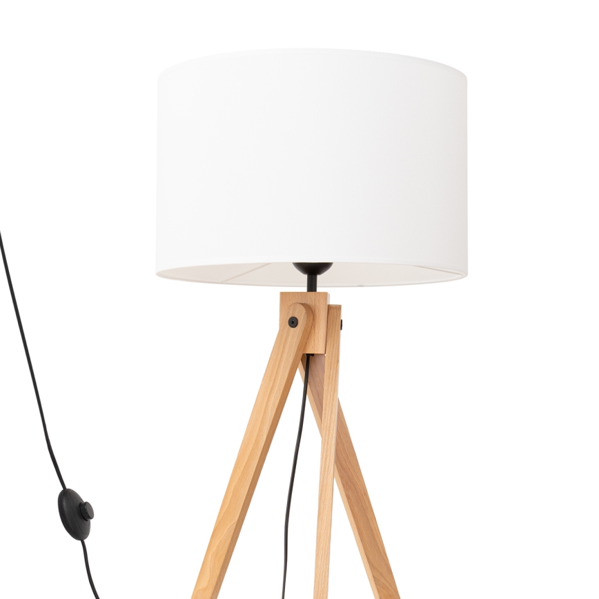 Підлогова лампа NATT 1xE27/15W/230V біла