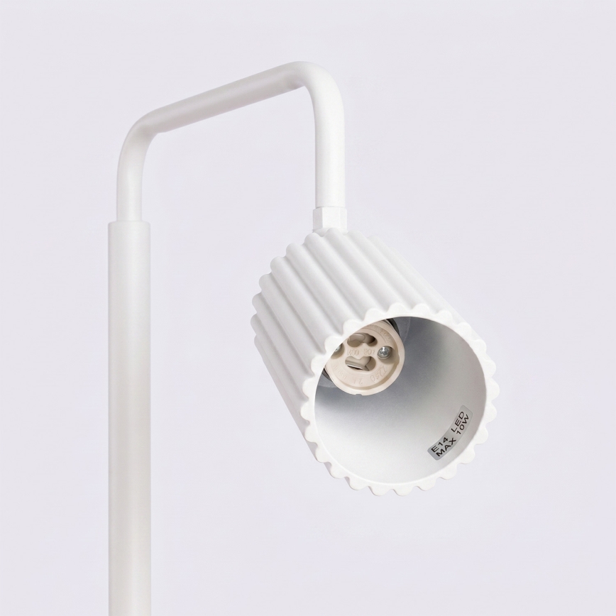 Підлогова лампа KARBON 1xGU10/10W/230V біла