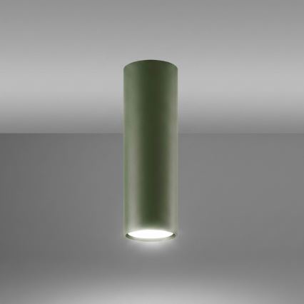 Точечный светильник LAGOS 1xGU10/10W/230V 20 см зелёный