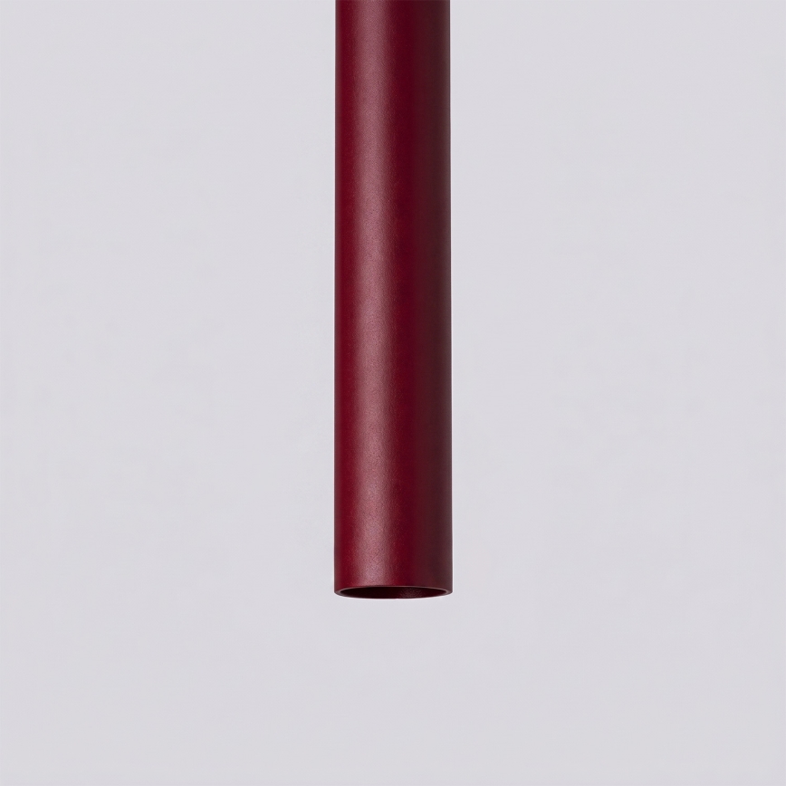 Люстра на шнуре PASTELO 2xG9/8W/230V красная