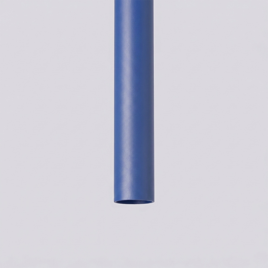 Люстра на тросі PASTELO 1xG9/8W/230V синя
