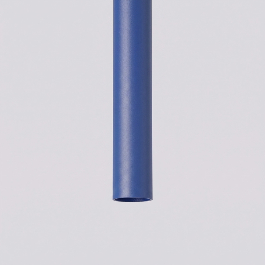 Люстра на тросі PASTELO 2xG9/8W/230V синя