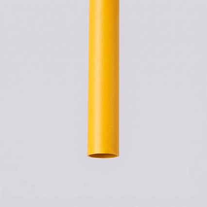 Підвісна люстра на шнурі PASTELO 1xG9/8W/230V жовта