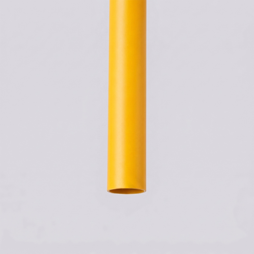 Підвісна люстра на шнурі PASTELO 1xG9/8W/230V жовта