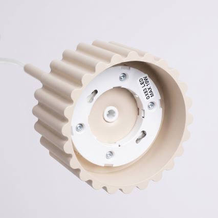 Люстра на тросі AURA 1xGX53/10W/230V кремова